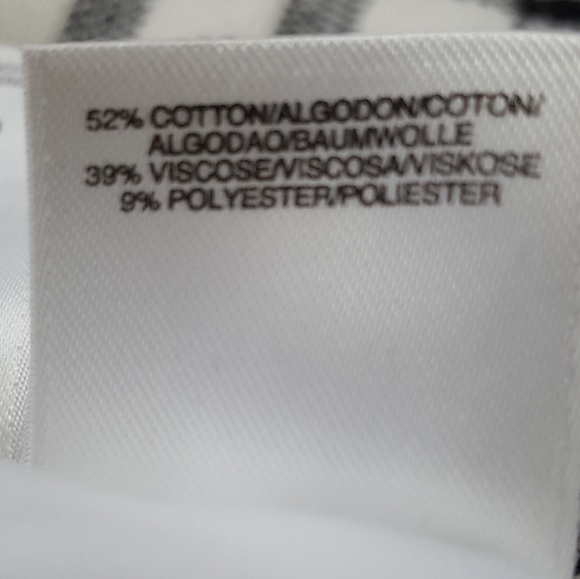 Jones New York Signature Pullover Black White Gingham Check Top Women's Size L - Picture 10 of 13